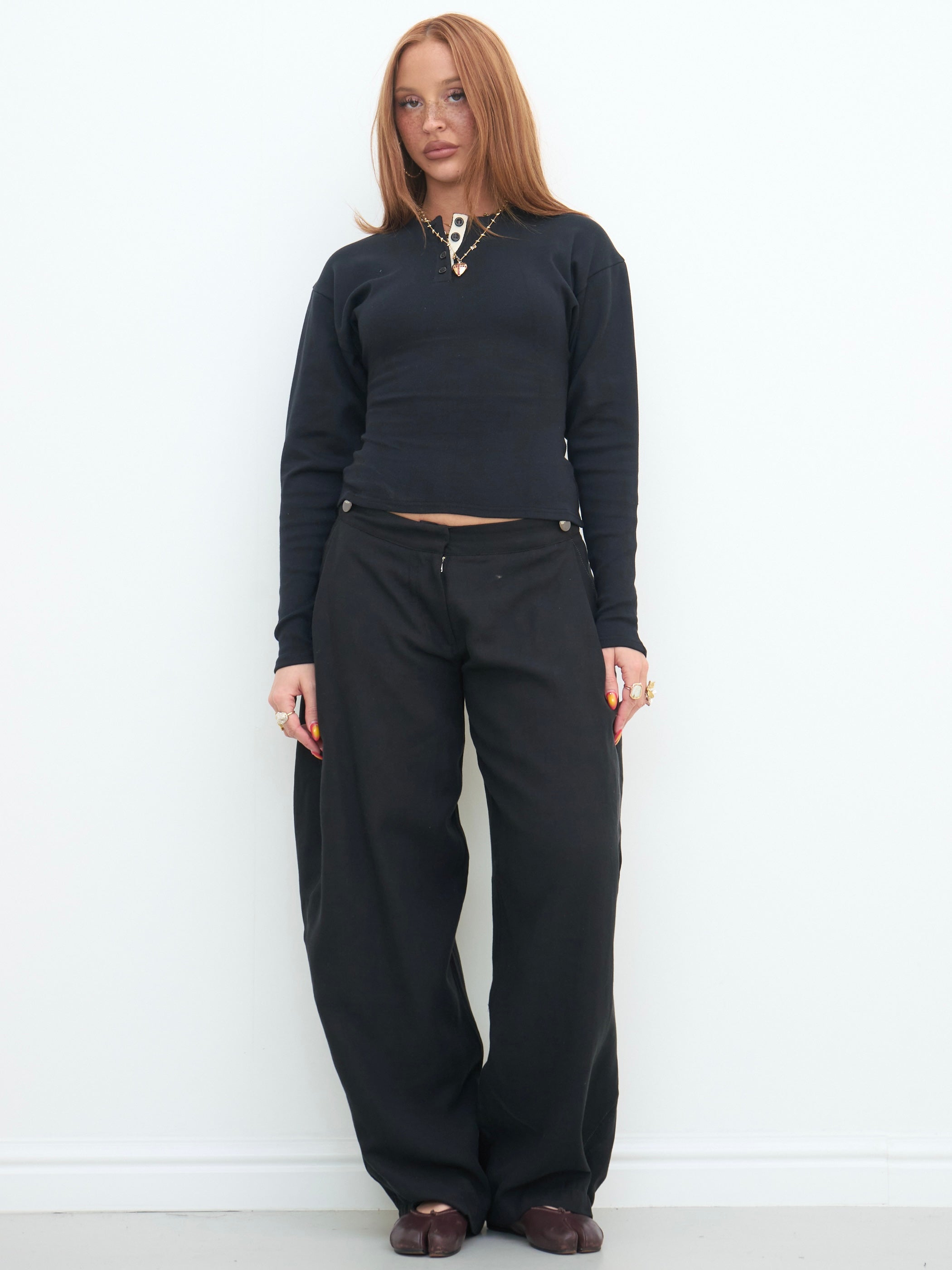 leni top - black