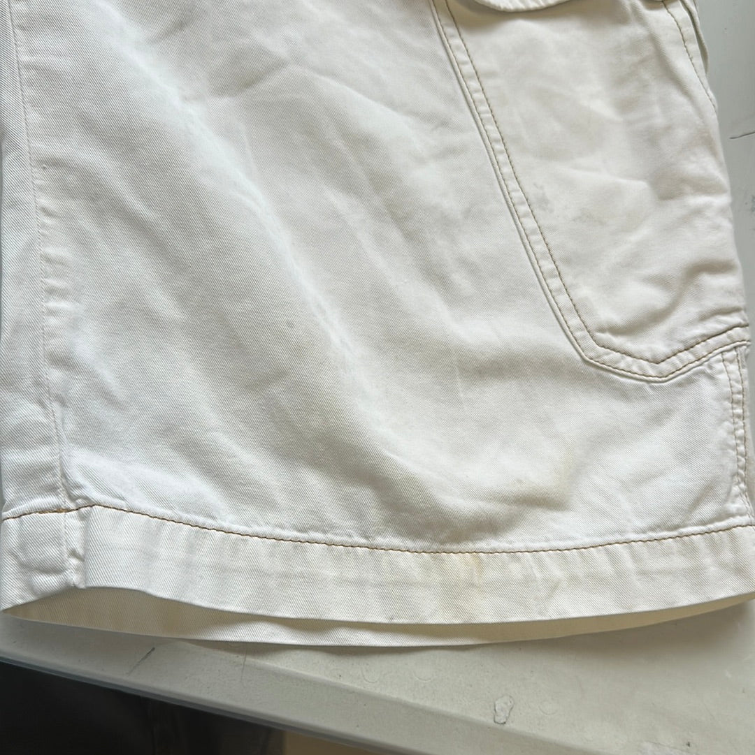 off white cargo shorts by diesel