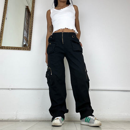 00's baggy cargo trousers