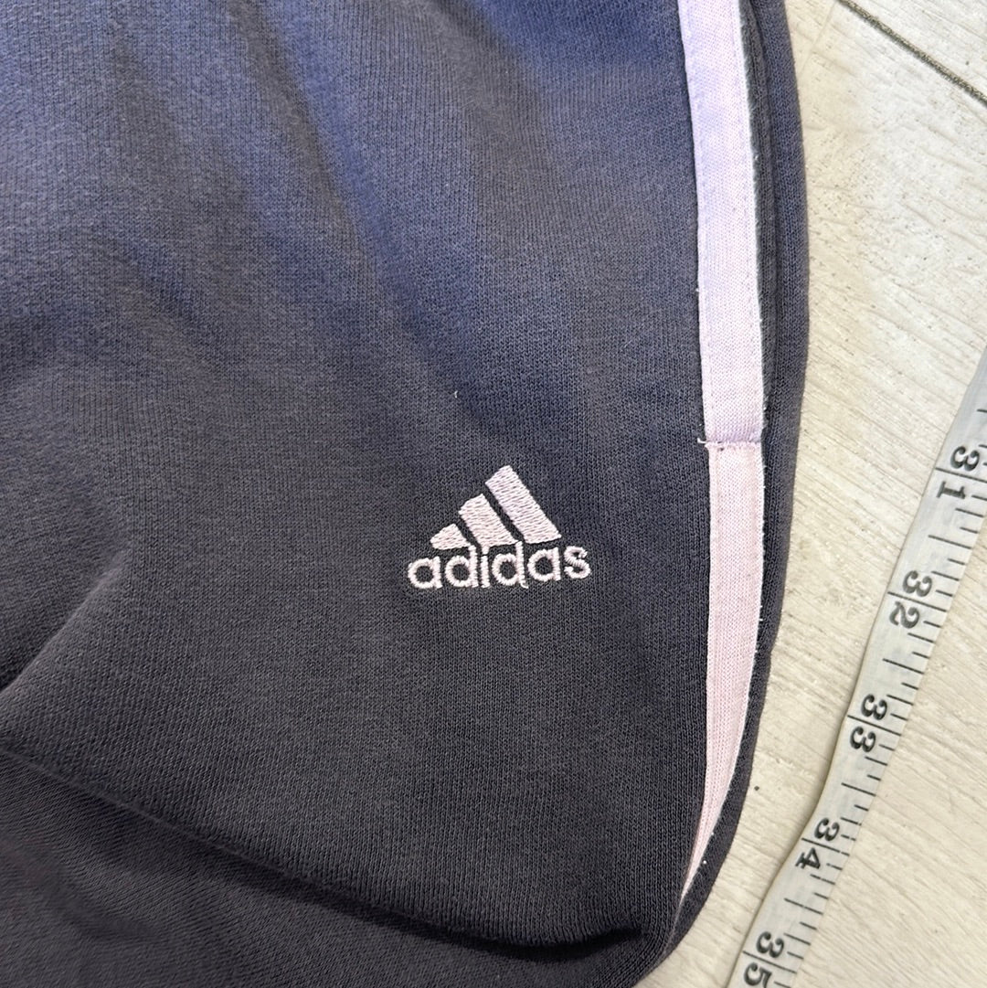 vintage wide leg adidas tracksuit bottoms