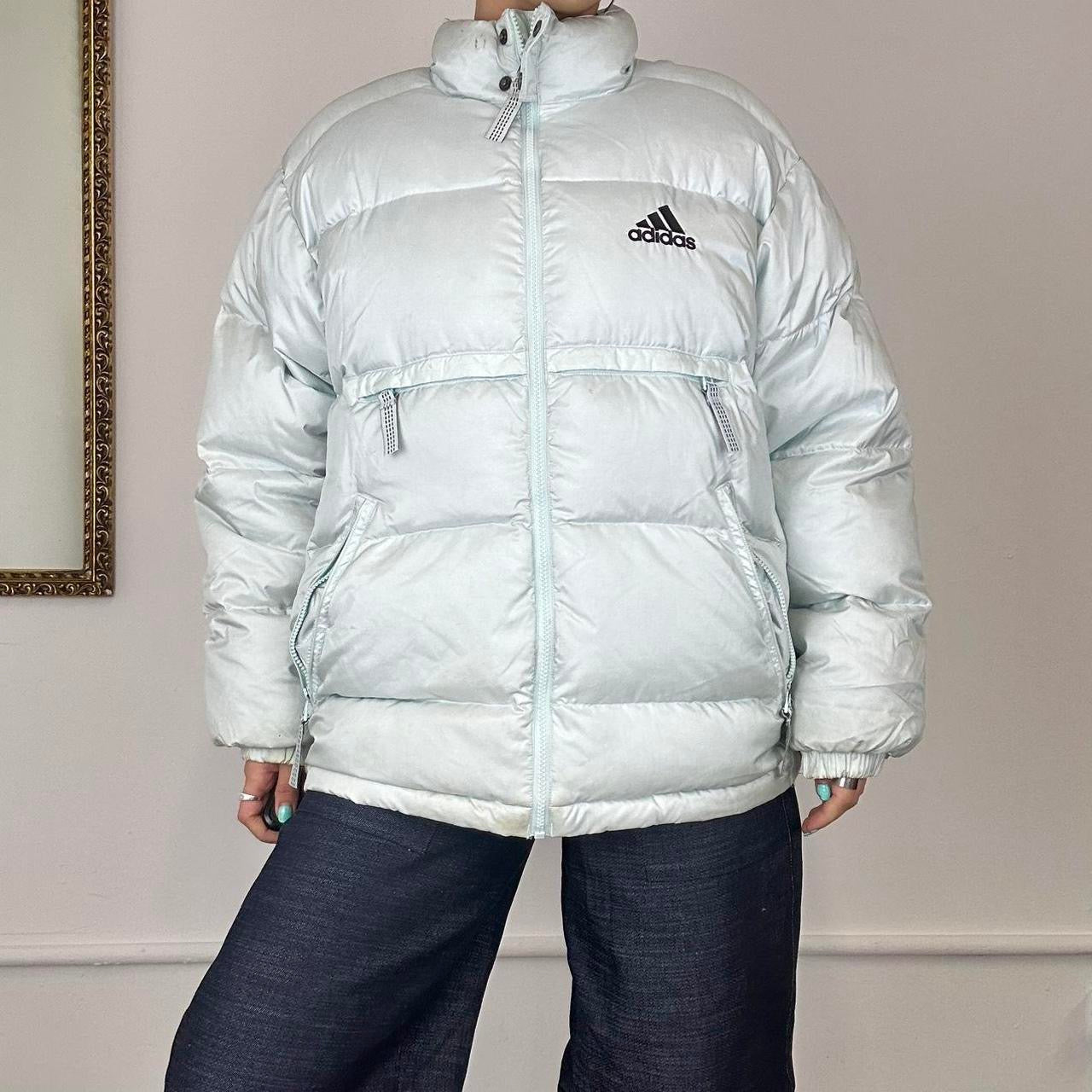 90's adidas puffer coat