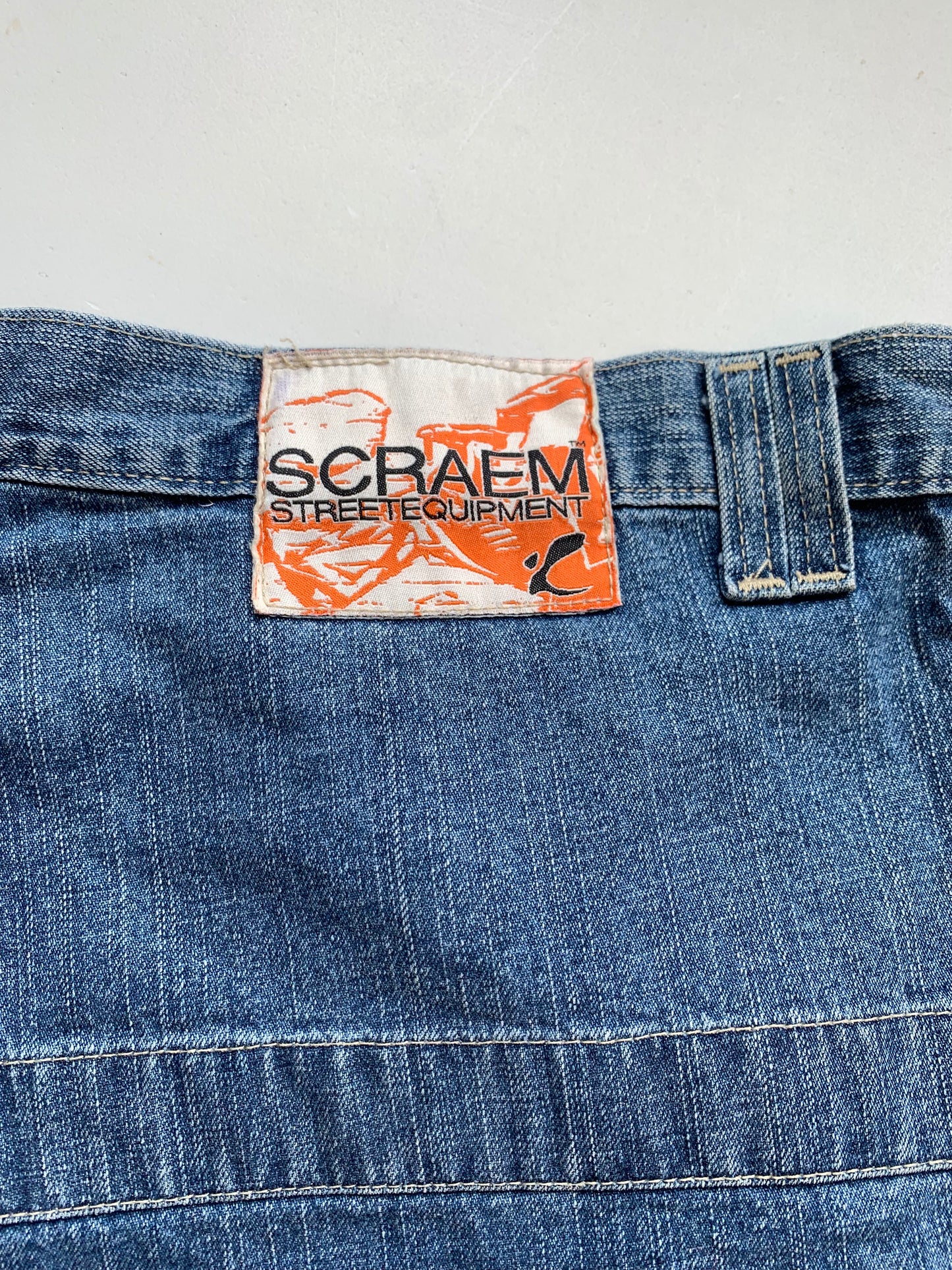 90's baggy denim jeans