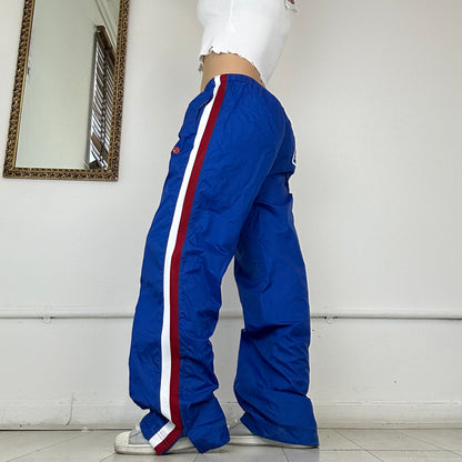 blue vintage nike joggers