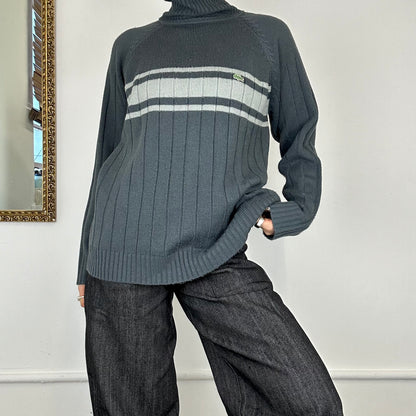 lacoste knitted turtle neck