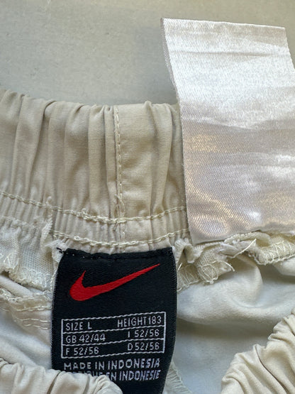 beige lightweight nike shorts