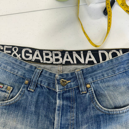 vintage dolce & gabbana baggy jeans