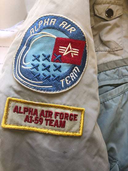 vintage alpha industries bomber jacket