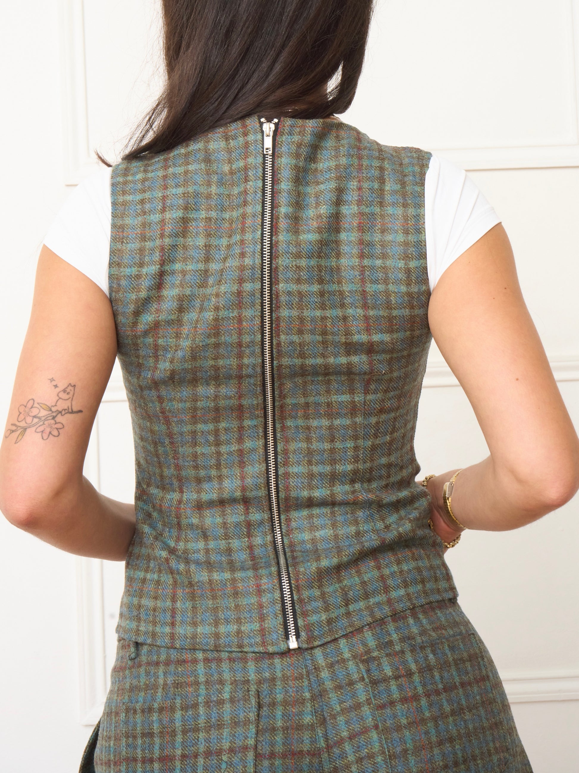 charlie top - cedar wool