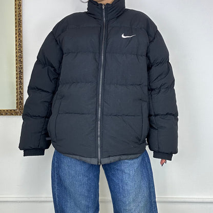 vintage nike puffer coat