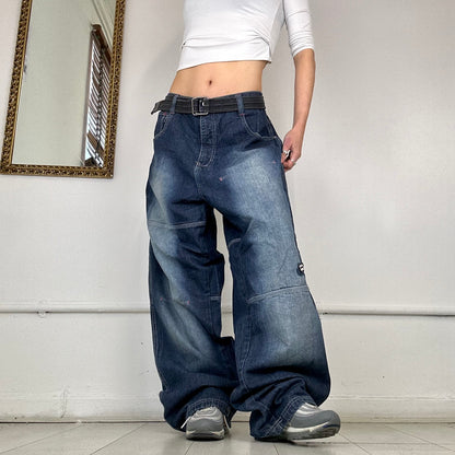 super baggy skate jeans by south pole