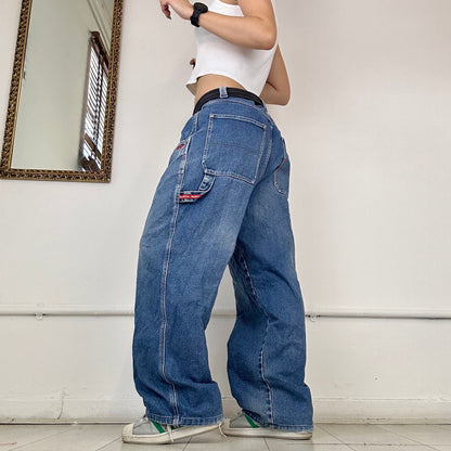 2000's baggy cargo jeans by vans