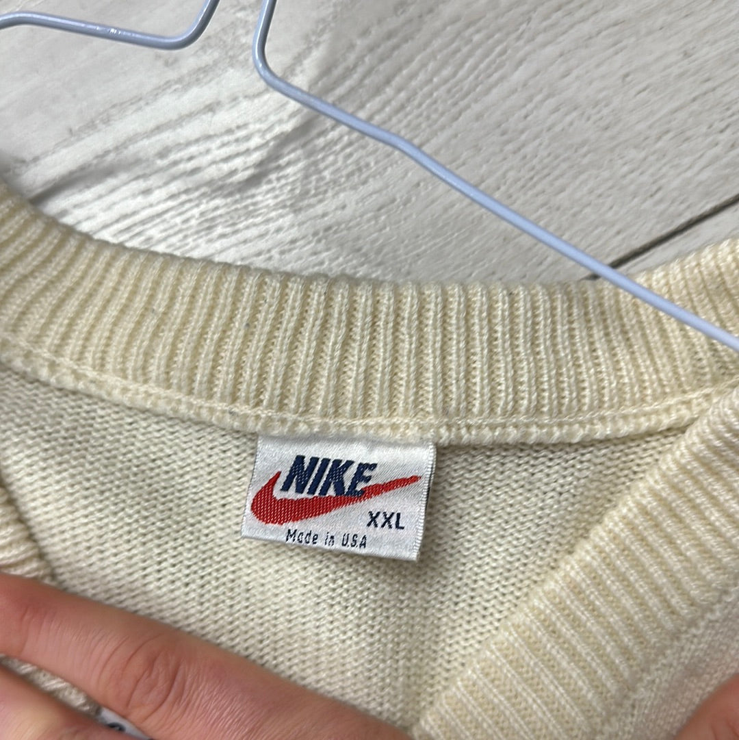 90's nike knitted jumper