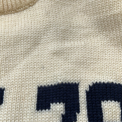 vintage cream ralph lauren knit jumper