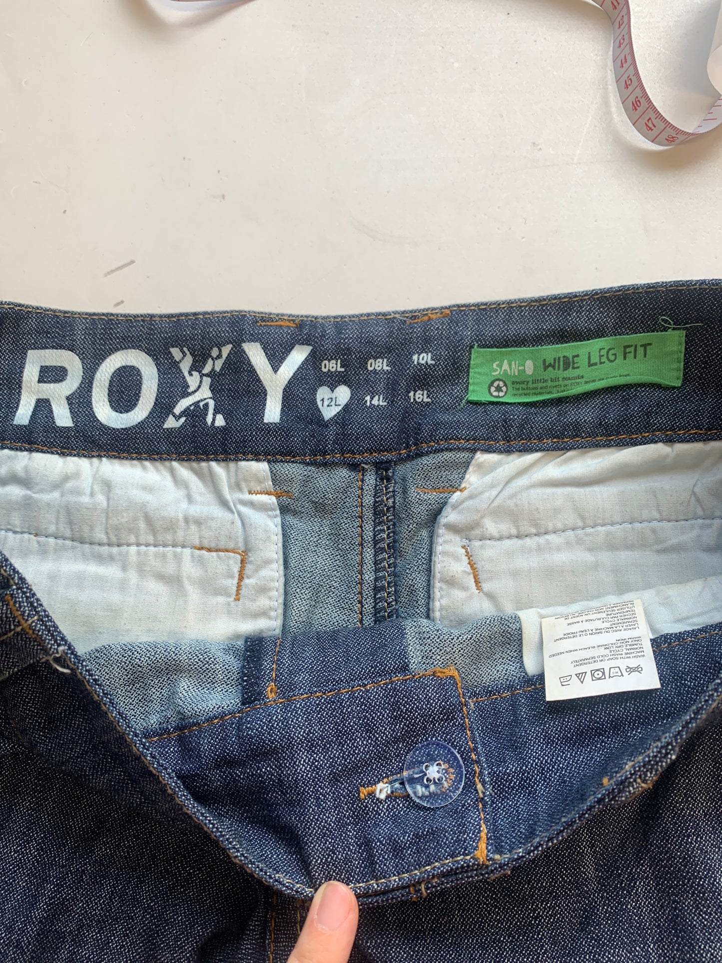 Roxy 2000's dark wash wide leg jeans