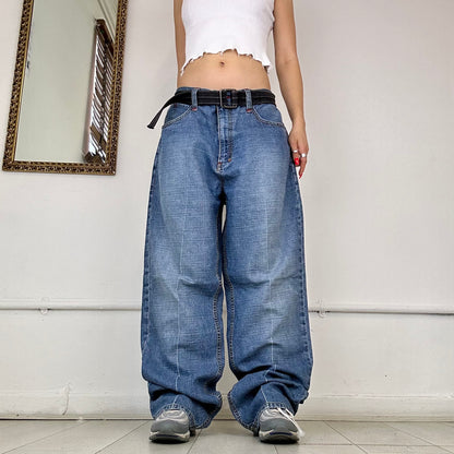 90's baggy jeans by rocawear