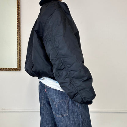 2000s oversized bomber jacket