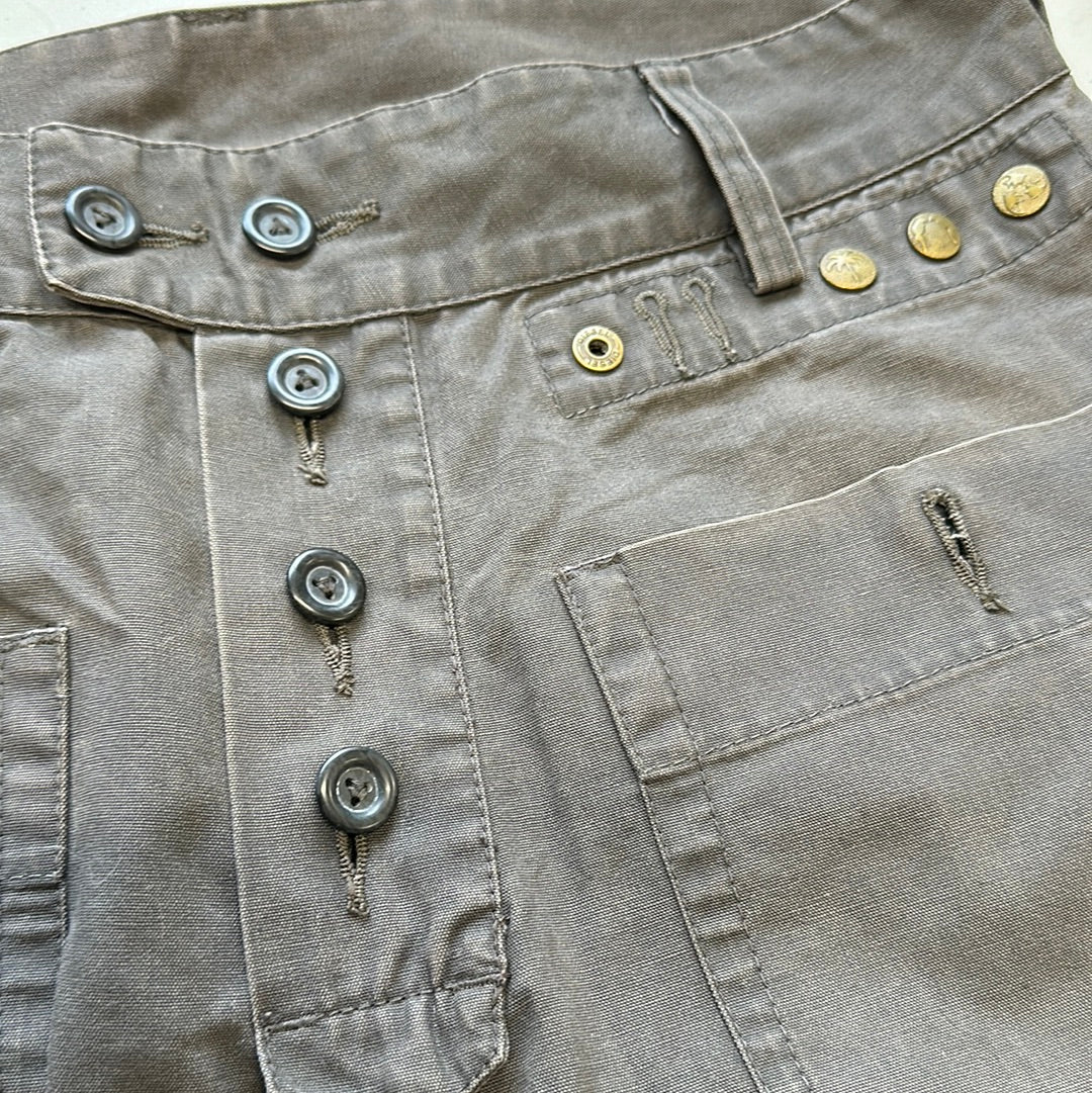 baggy diesel cargo trousers