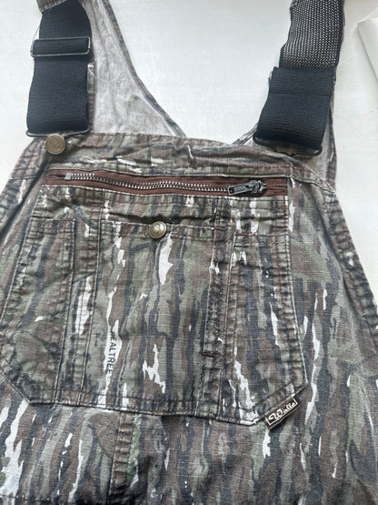 camo print dungarees