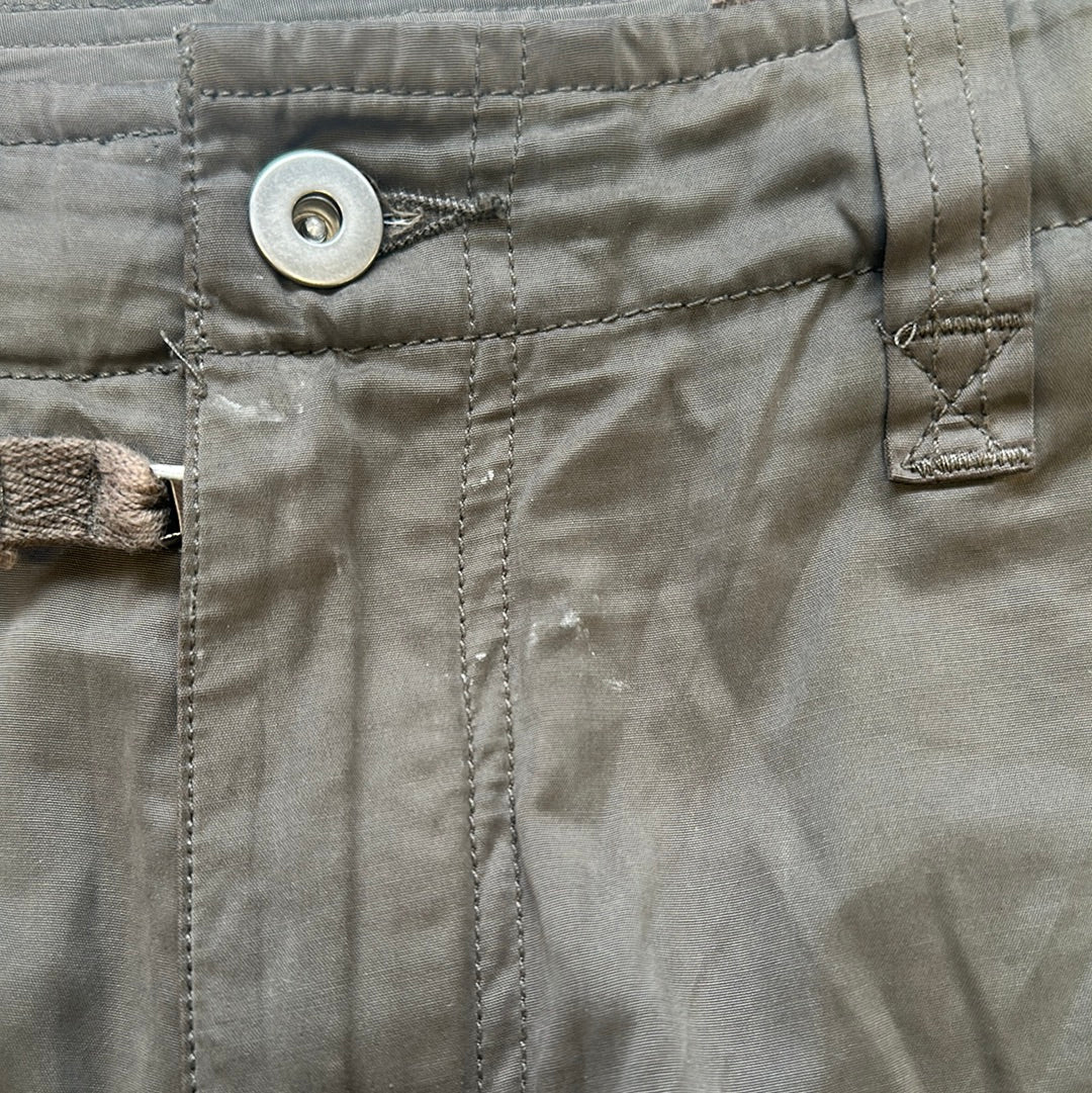 00's khaki cargo trousers