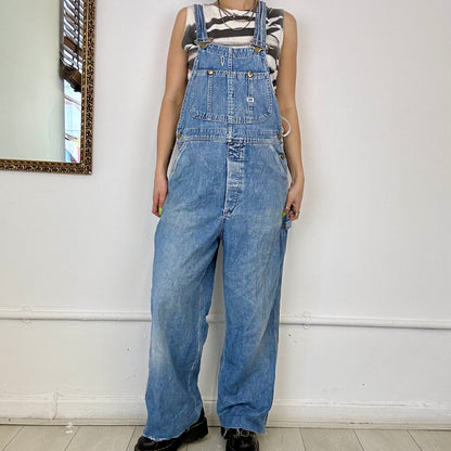 Lee vintage denim dungarees