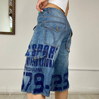 Dolce & Gabbana denim long shorts