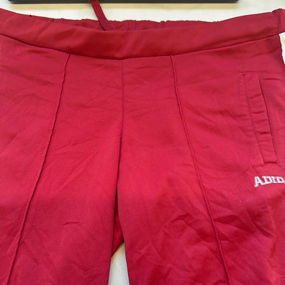 vintage red adidas joggers