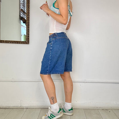 baggy denim LEE shorts