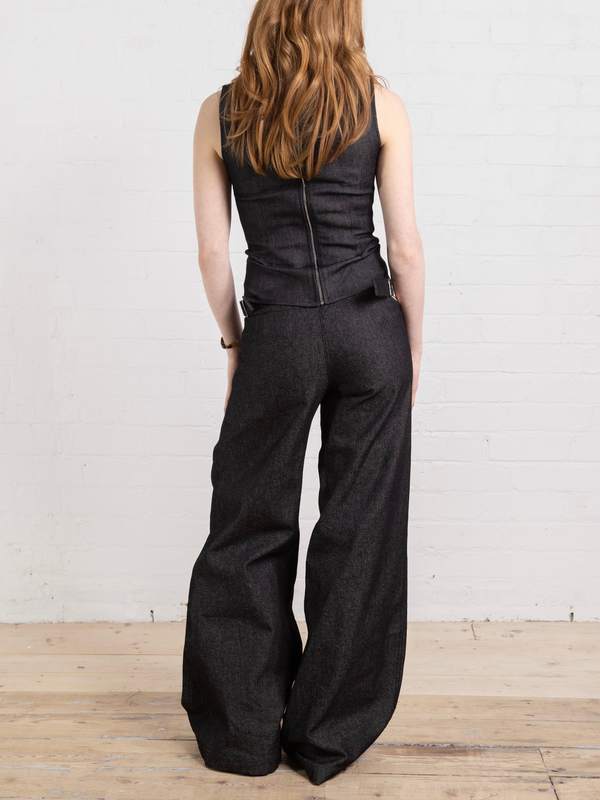 vivienne jean - dark grey denim