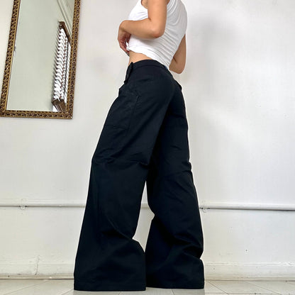 vintage emporio armani jeans wide leg trousers