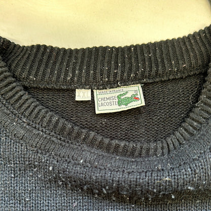 vintage black lacoste jumper