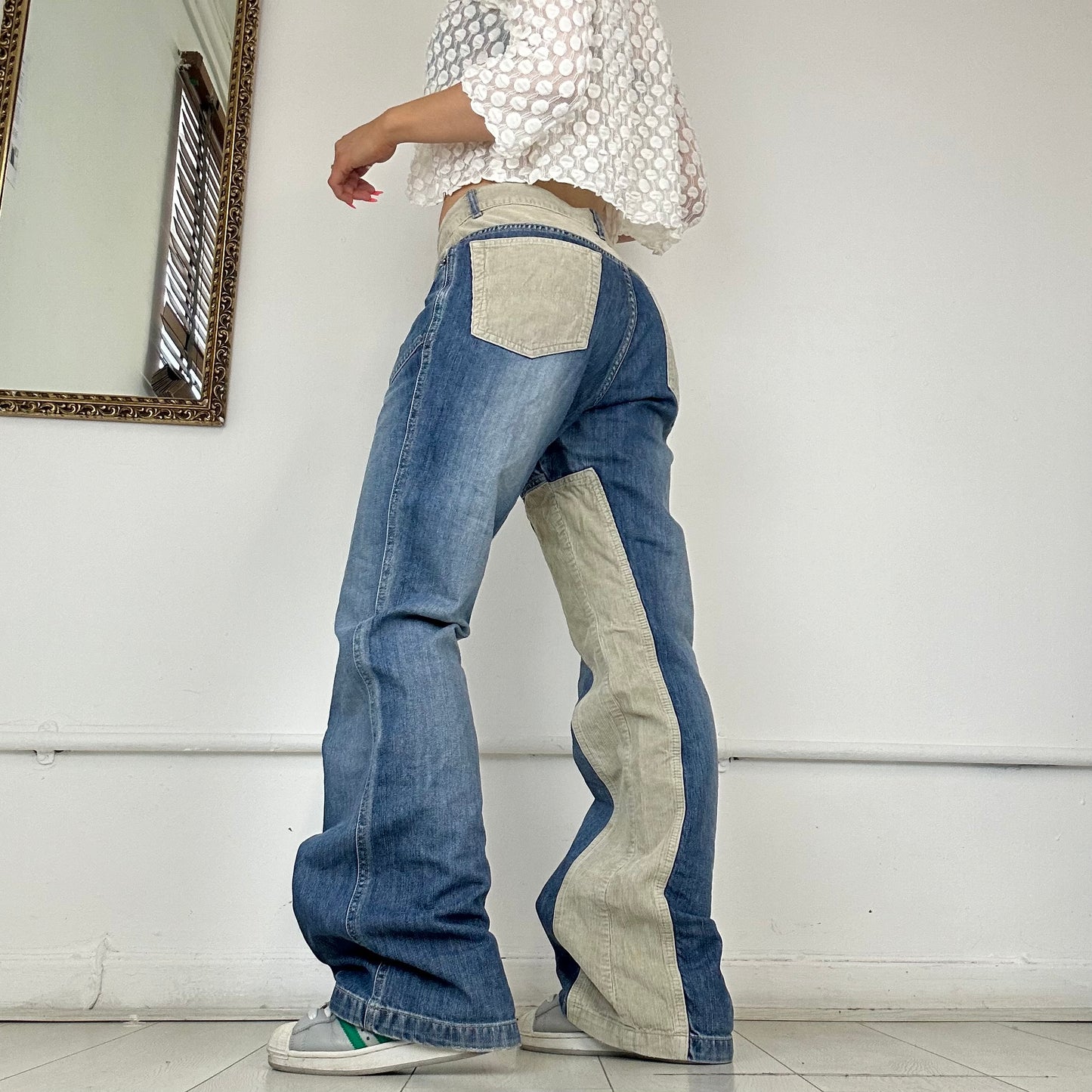 2000's wide leg jeans