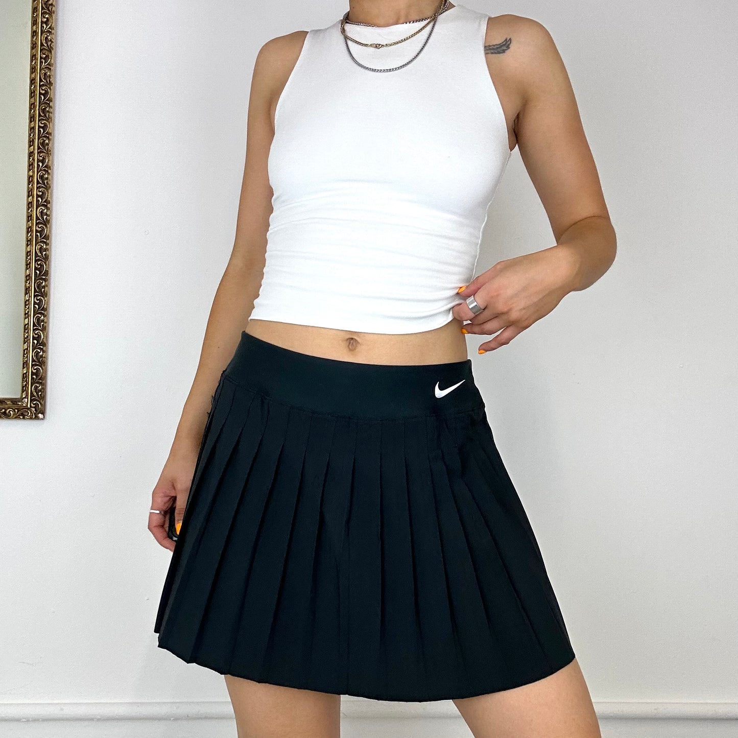 vintage nike pleated tennis skort