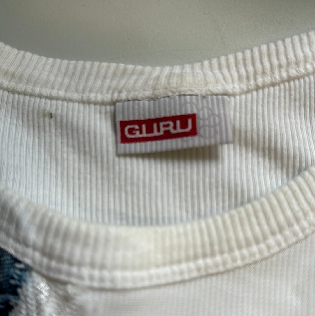 2000's guru embellished top