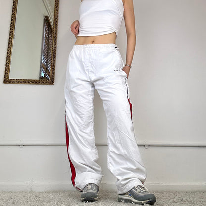 vintage white nike joggers