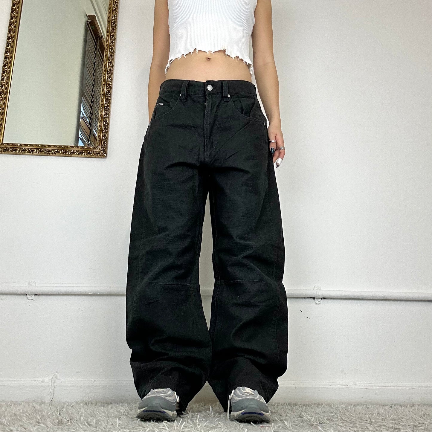 baggy airwalk cargo jeans