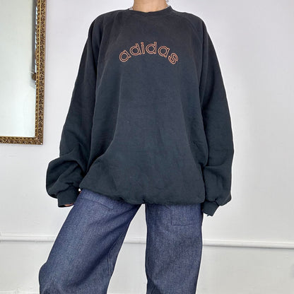 vintage adidas spellout sweatshirt