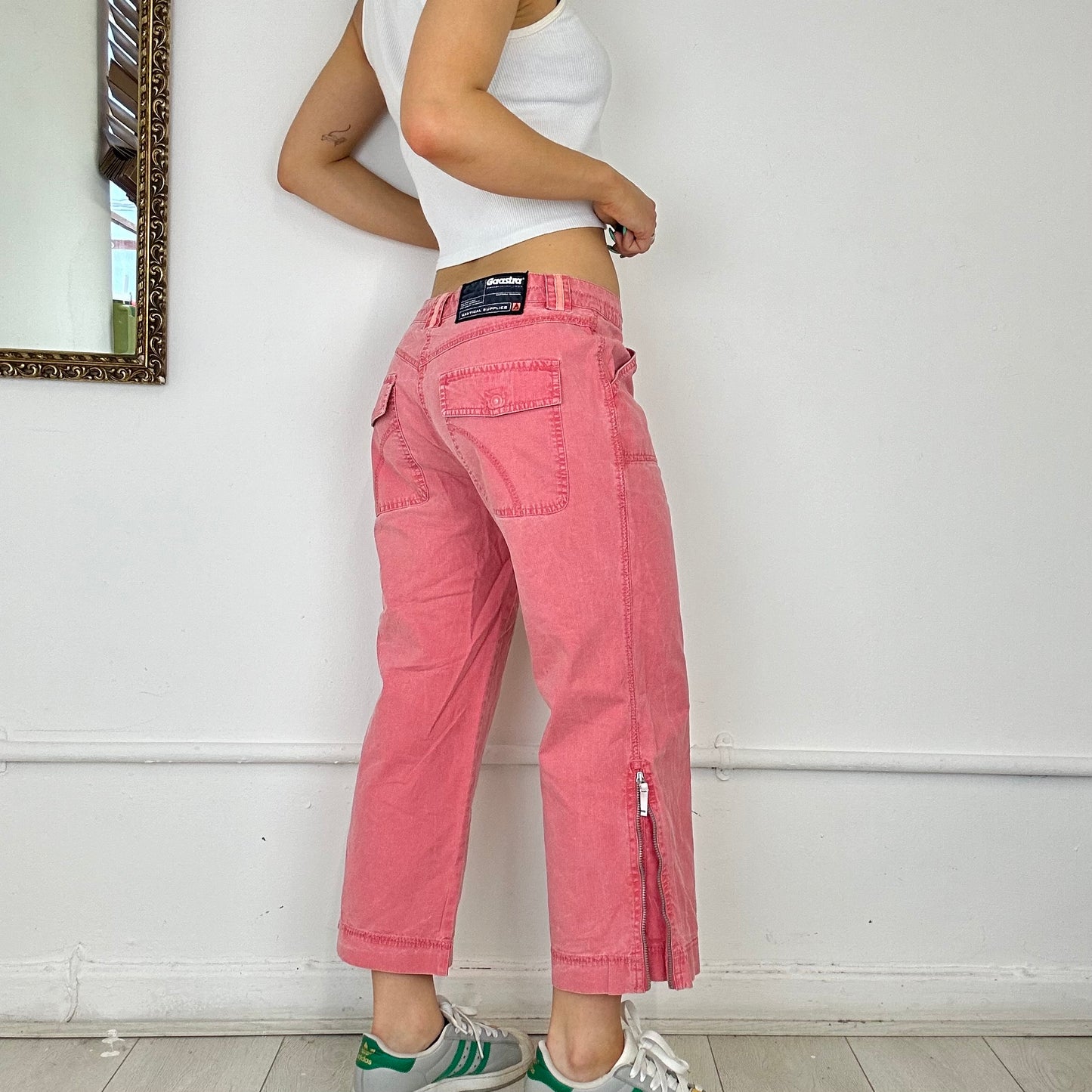 2000's capri trousers