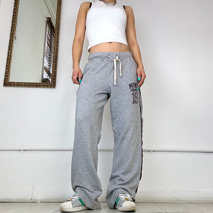 baggy grey nike joggers