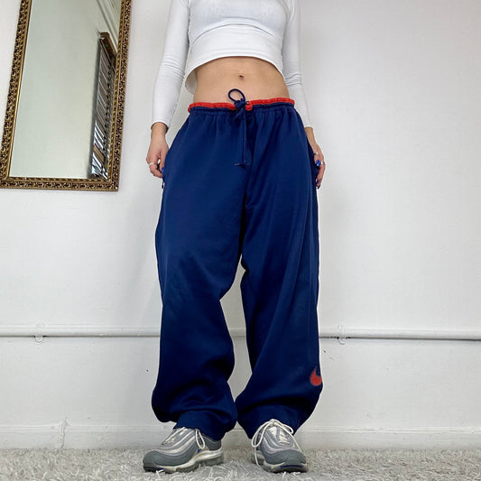 90s baggy wide leg nike joggers