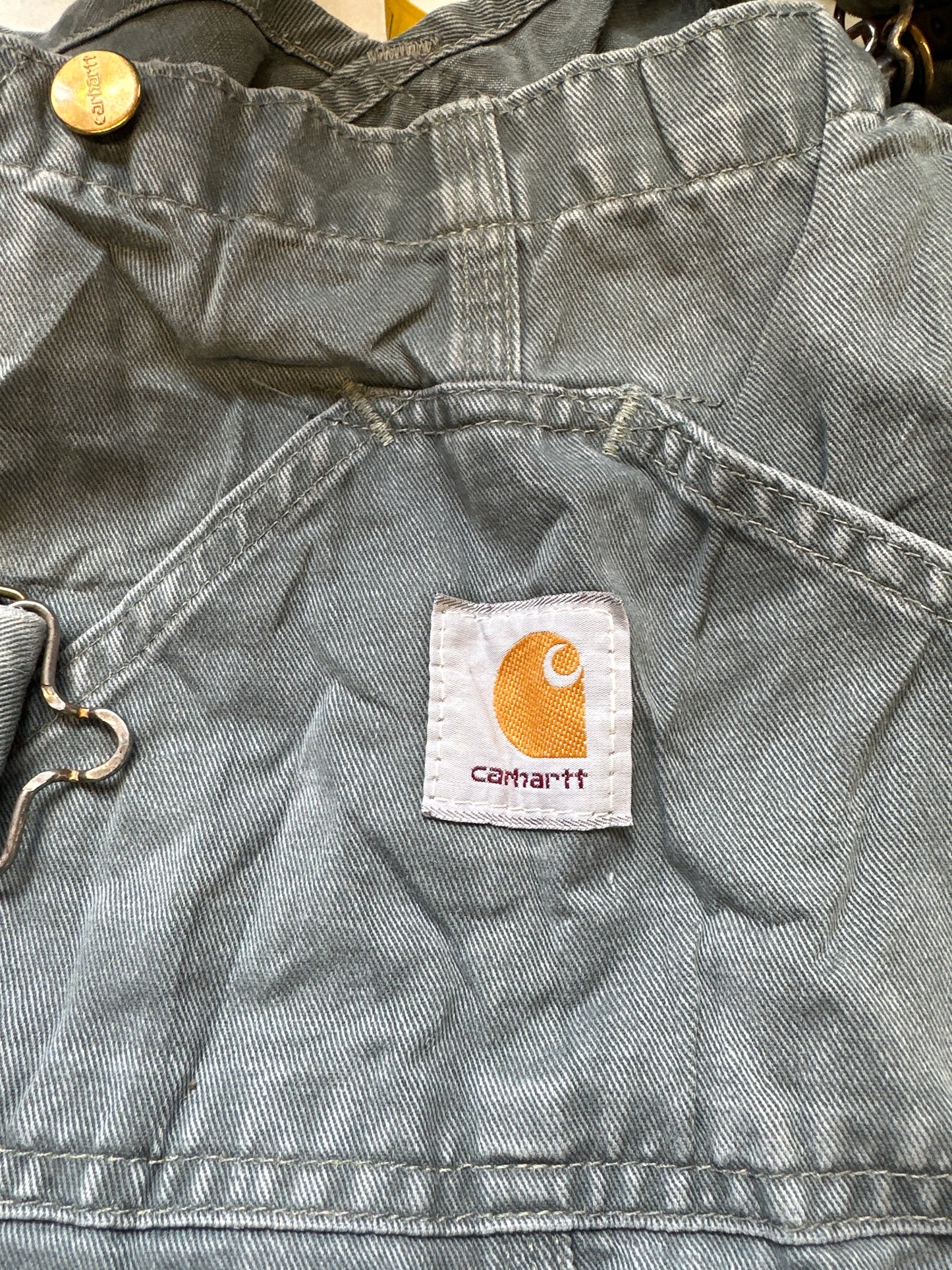 vintage grey baggy carhartt dungarees