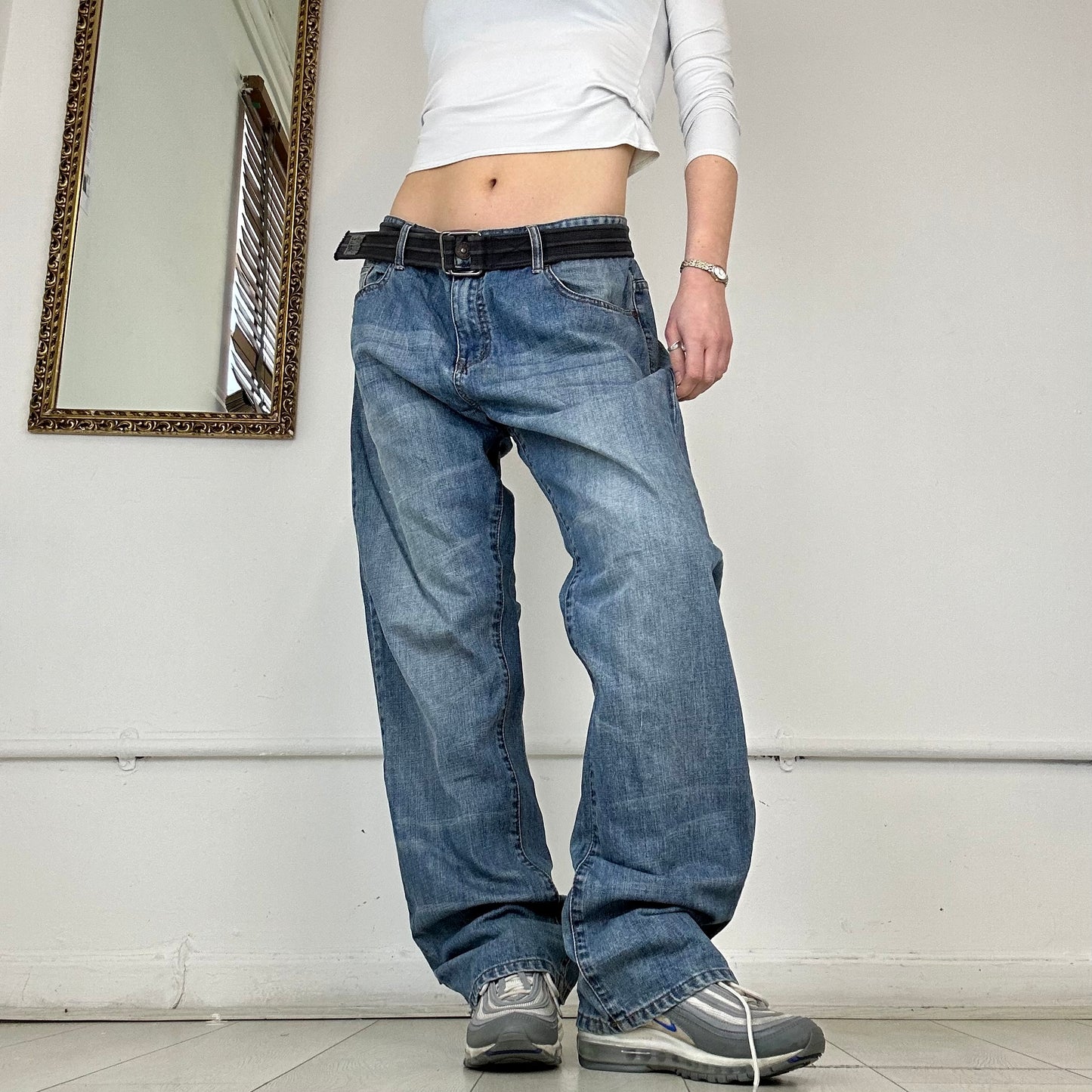 00's maddox baggy jeans