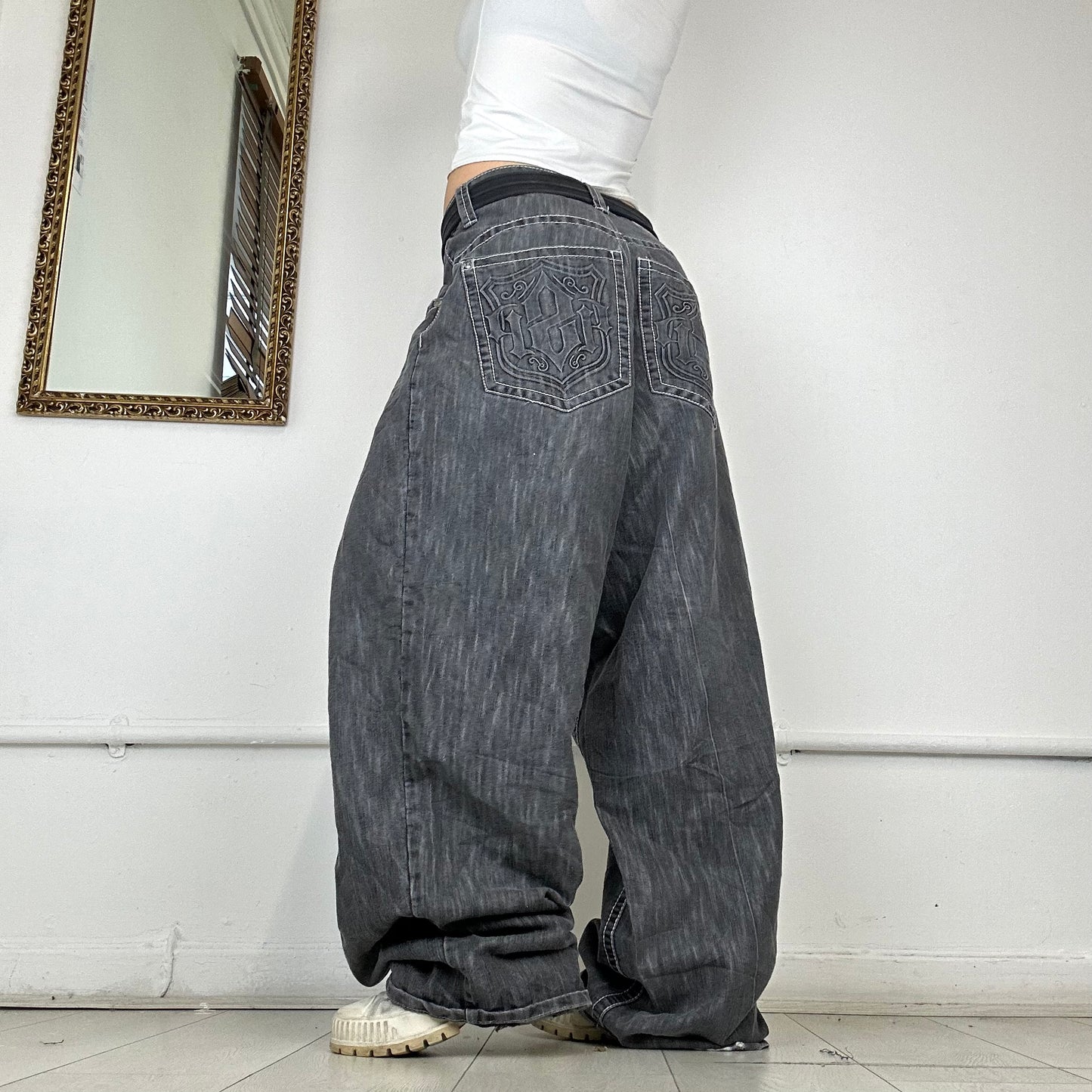 super baggy 00’s jeans by southpole