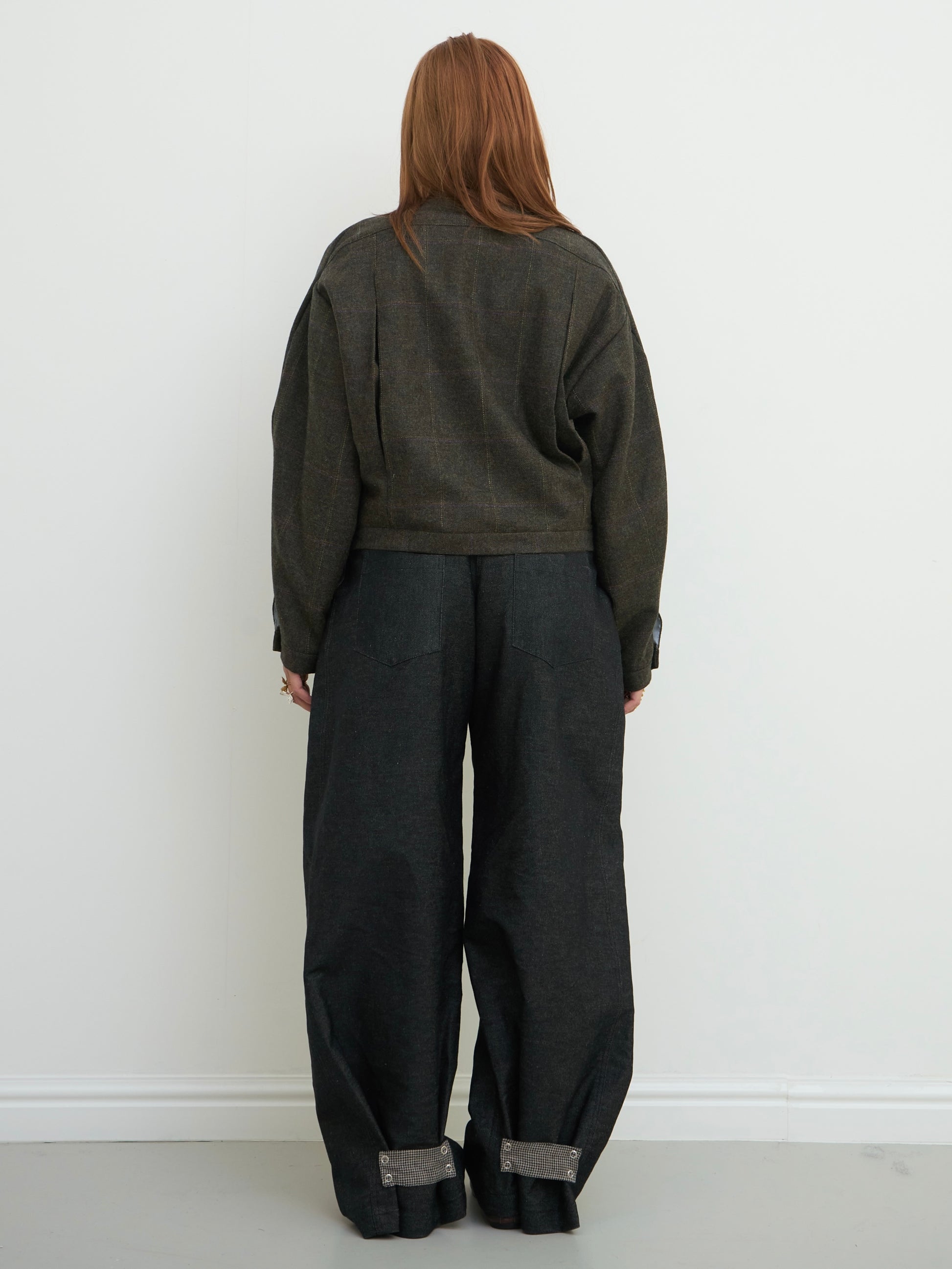 arden jacket - khaki wool