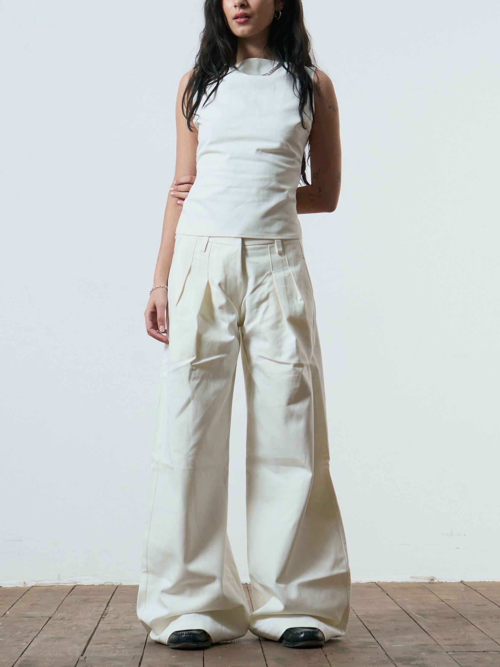 parker jean - white denim