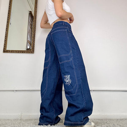 00's baggy skate jeans