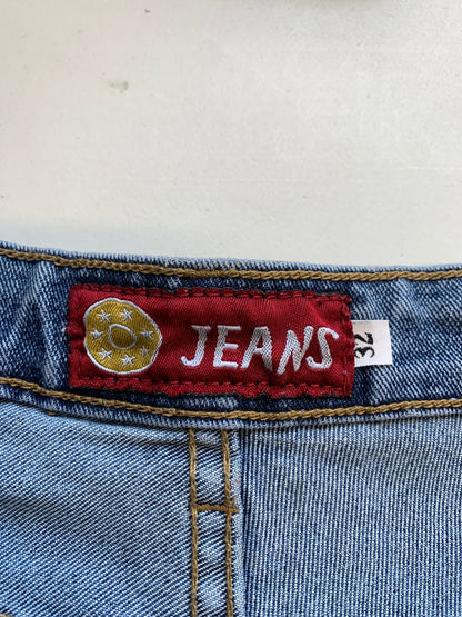 00’s flared denim jeans