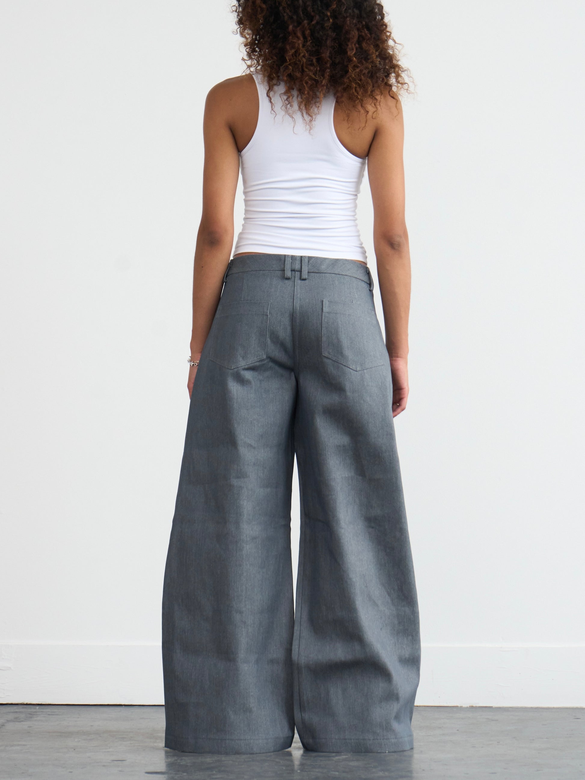 jean Parker - denim gris cadet