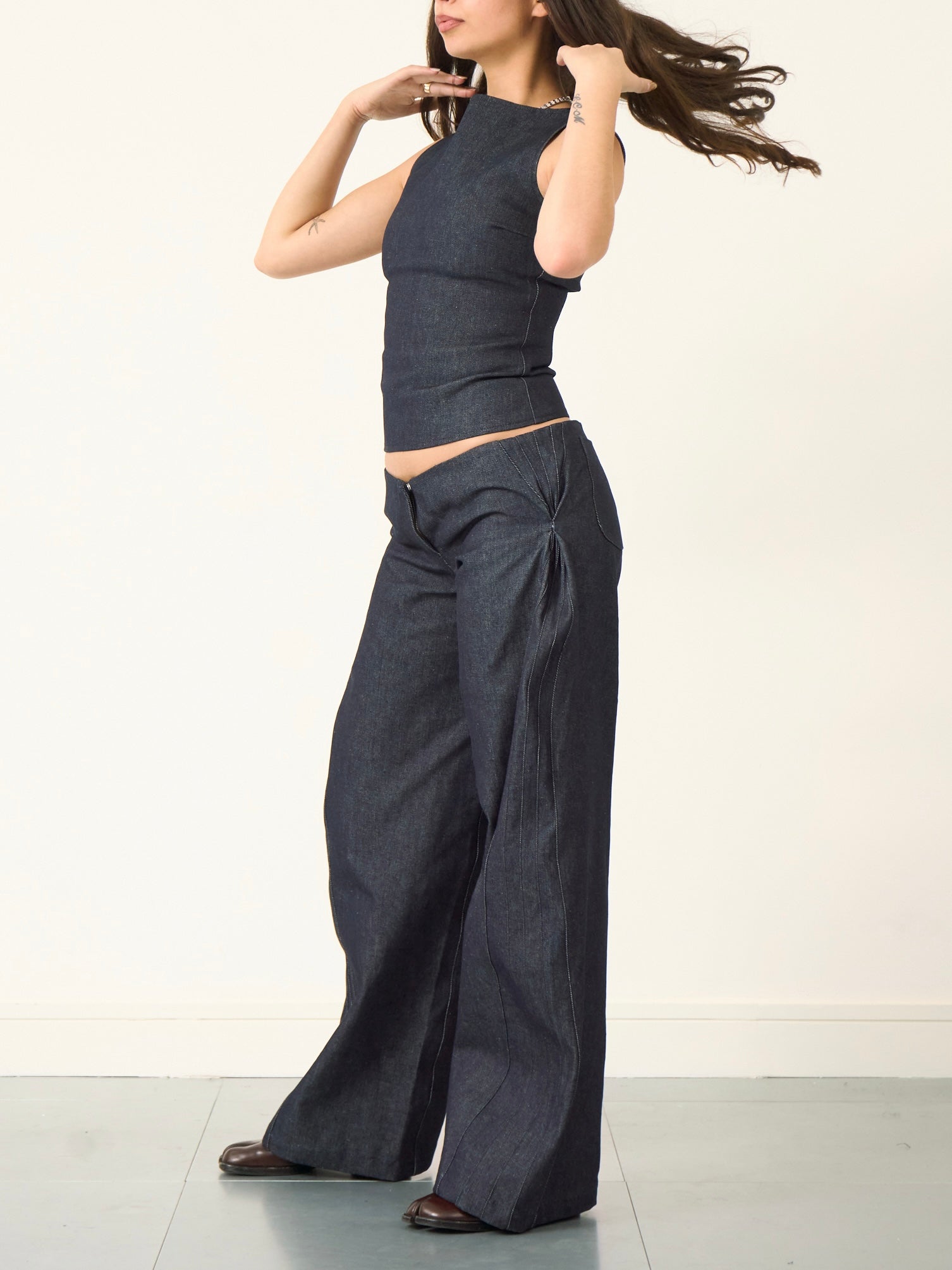 tommy jean - navy denim