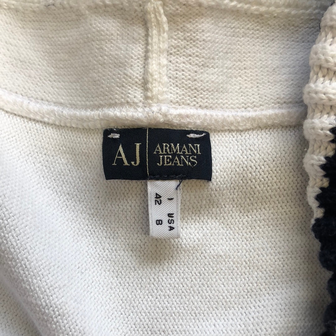 Armani jeans cropped bolero cardigan