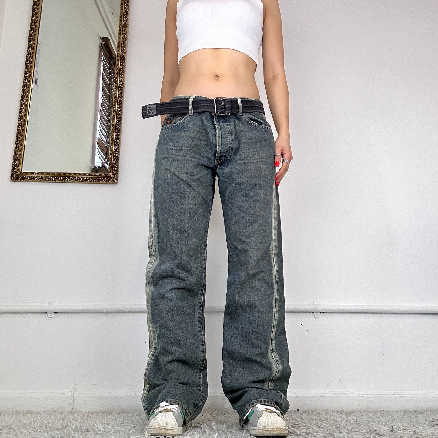 wide leg energie jeans